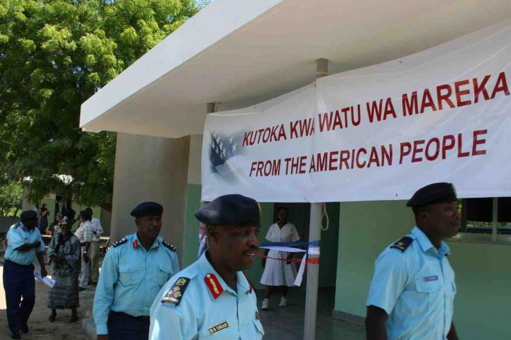 Photo of a Tanzanian sign