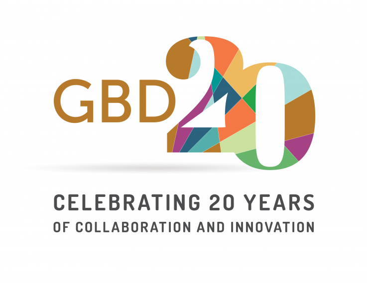 Image of the 20th Anniversary Global Burden of Disease Logo