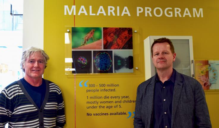 Photo of James Kublin and Stefan Kappe