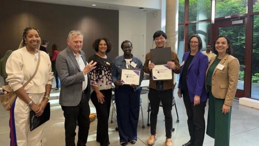 Group Photo of 2025 UW Three Minute Thesis (3MT) Winners