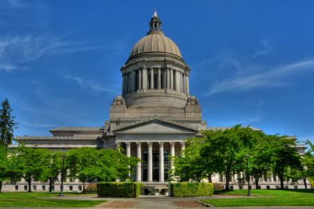 Photo of Washington state capitol building