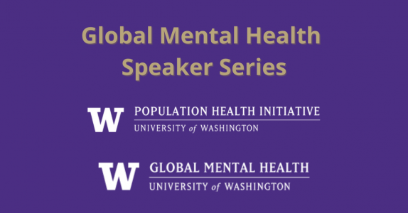 UW global mental health speakers