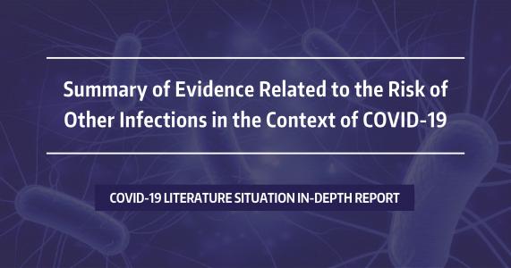 Summary of Evidence Related to the Risk of Other Infections in the Context of COVID-19