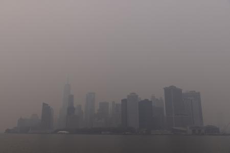 Smoke from Canada wildfires