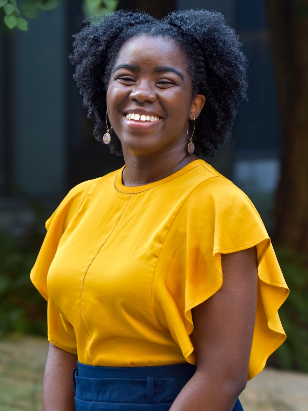 Full body shot of Sophia Chima