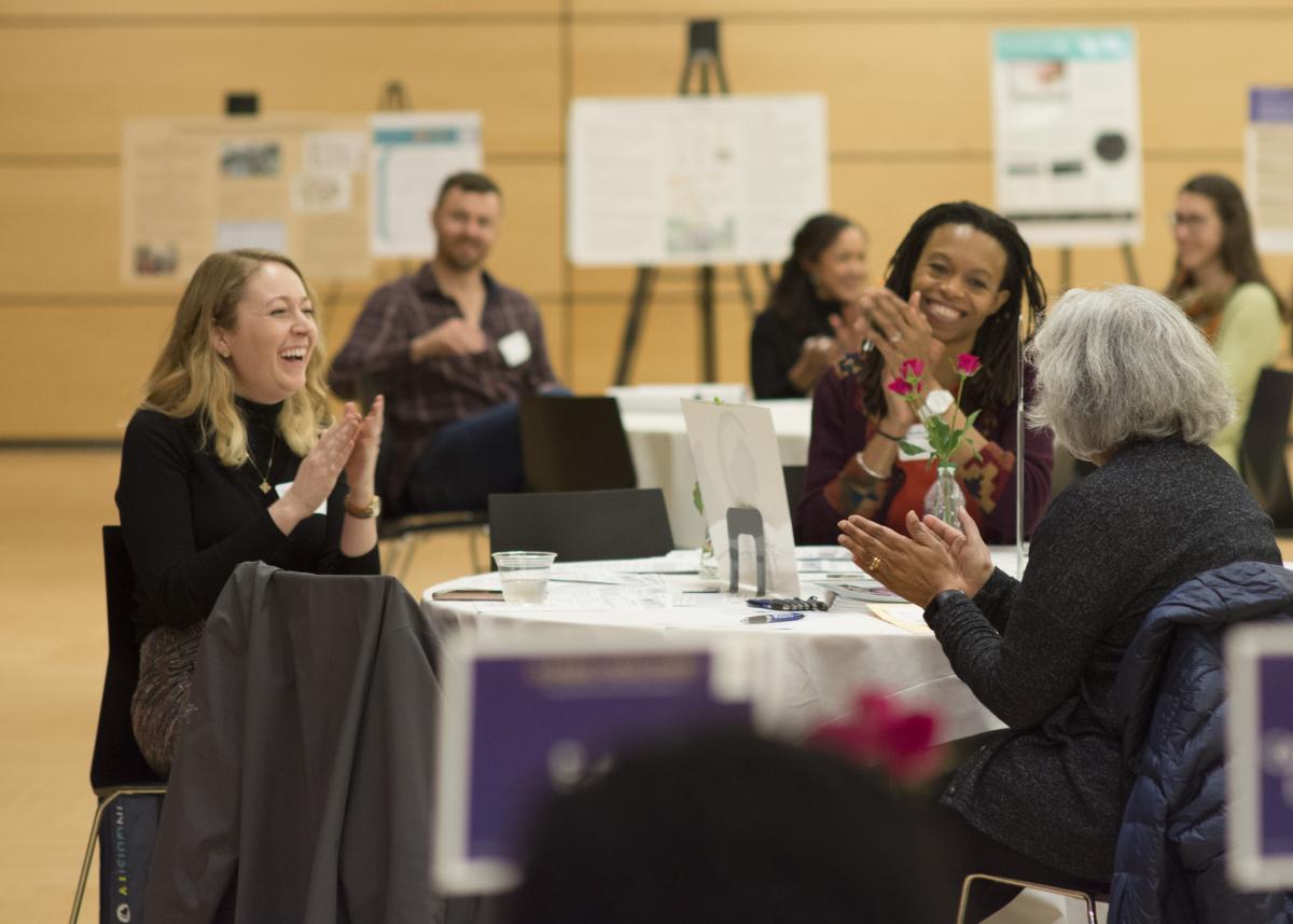 More than 180 UW Department of Global Health students, faculty, and staff came together for the Global Healthies