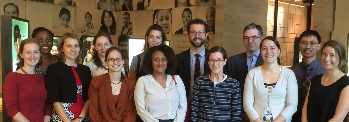 Residents and fellows at the Gates Foundation