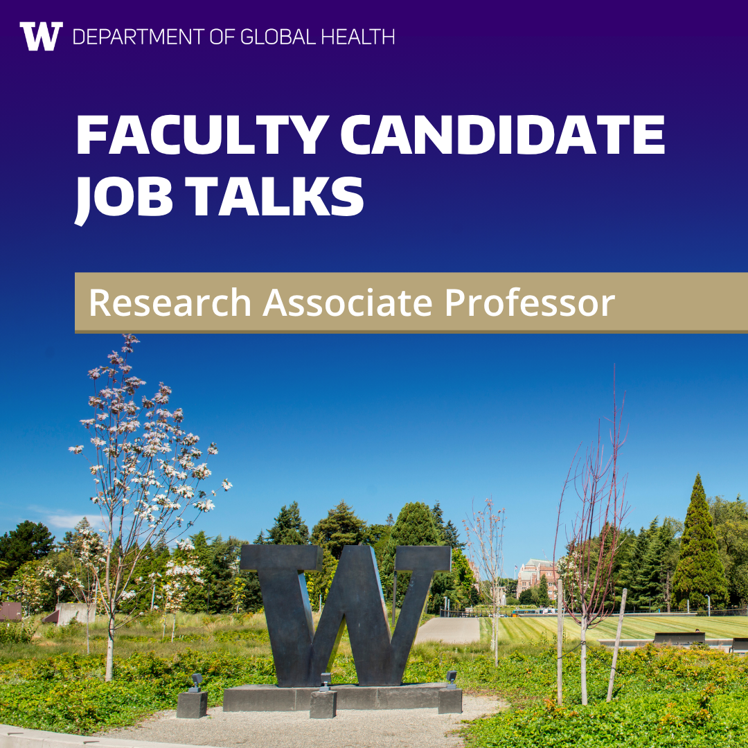 Faculty job talk